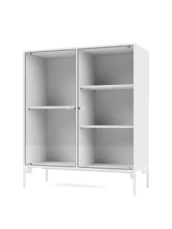 Ripple II Vitrineskab, inkl. ben fra Montana