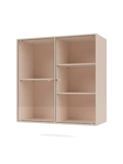 Ripple II Vitrineskab, inkl. ben fra Montana