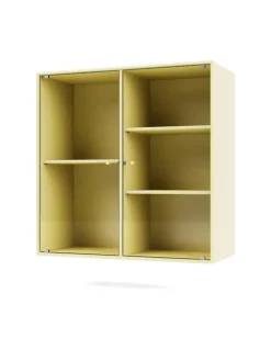 Ripple II Vitrineskab, inkl. ben fra Montana