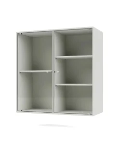 Ripple II Vitrineskab, inkl. ben fra Montana