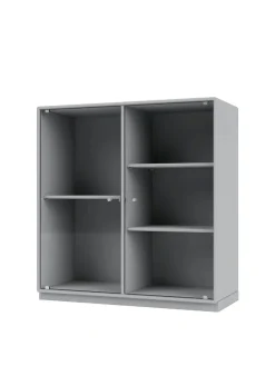 Ripple II Vitrineskab, inkl. ben fra Montana