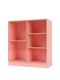 Ripple II Vitrineskab, inkl. ben fra Montana