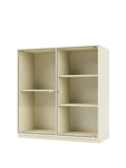 Ripple II Vitrineskab, inkl. ben fra Montana