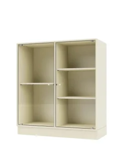 Ripple II Vitrineskab, inkl. ben fra Montana