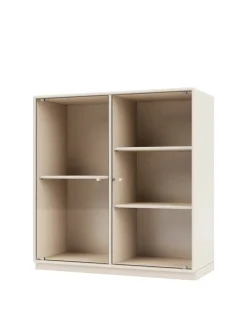 Ripple II Vitrineskab, inkl. ben fra Montana