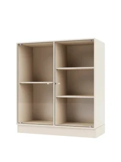 Ripple II Vitrineskab, inkl. ben fra Montana