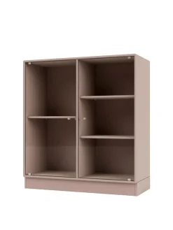 Ripple II Vitrineskab, inkl. ben fra Montana