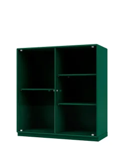 Ripple II Vitrineskab, inkl. ben fra Montana