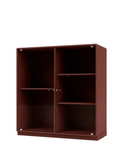 Ripple II Vitrineskab, inkl. ben fra Montana