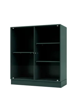 Ripple II Vitrineskab, inkl. ben fra Montana