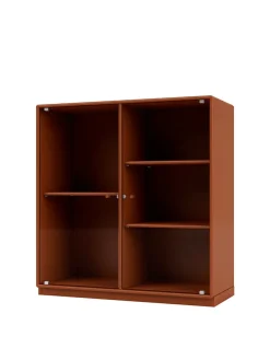 Ripple II Vitrineskab, inkl. ben fra Montana