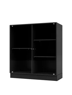 Ripple II Vitrineskab, inkl. ben fra Montana