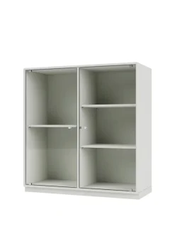 Ripple II Vitrineskab, inkl. ben fra Montana