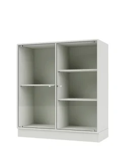 Ripple II Vitrineskab, inkl. ben fra Montana