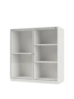 Ripple II Vitrineskab, inkl. ben fra Montana