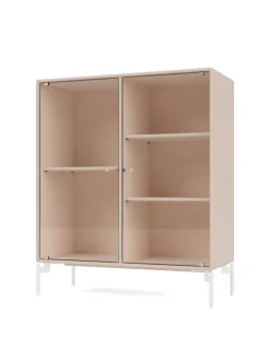 Ripple II Vitrineskab, inkl. ben fra Montana