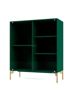 Ripple II Vitrineskab, inkl. ben fra Montana