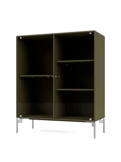 Ripple II Vitrineskab, inkl. ben fra Montana