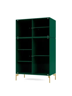 Ripple III Vitrineskab, inkl. ben fra Montana