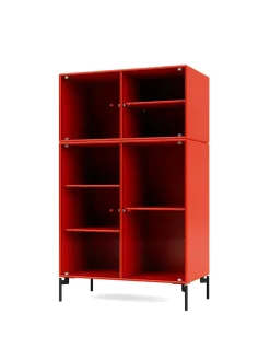 Ripple III Vitrineskab, inkl. ben fra Montana