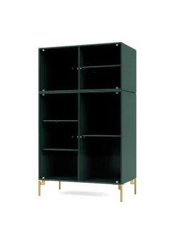 Ripple III Vitrineskab, inkl. ben fra Montana