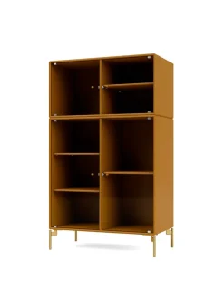 Ripple III Vitrineskab, inkl. ben fra Montana