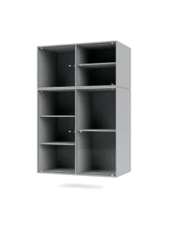 Ripple III Vitrineskab, inkl. ben fra Montana