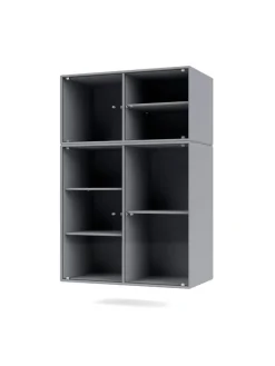 Ripple III Vitrineskab, inkl. ben fra Montana