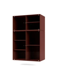 Ripple III Vitrineskab, inkl. ben fra Montana