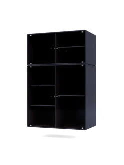 Ripple III Vitrineskab, inkl. ben fra Montana