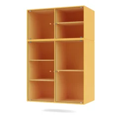 Ripple III Vitrineskab, inkl. ben fra Montana