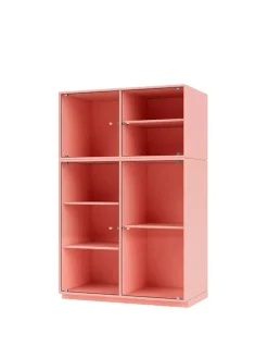 Ripple III Vitrineskab, inkl. ben fra Montana