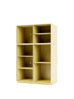 Ripple III Vitrineskab, inkl. ben fra Montana