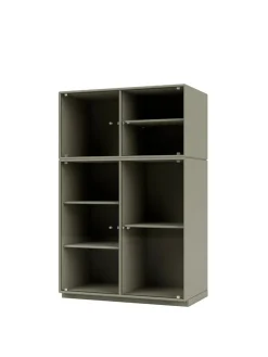 Ripple III Vitrineskab, inkl. ben fra Montana