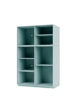 Ripple III Vitrineskab, inkl. ben fra Montana