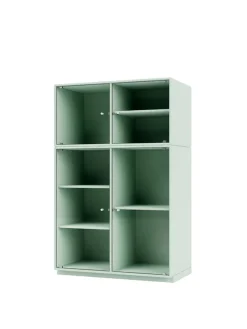 Ripple III Vitrineskab, inkl. ben fra Montana