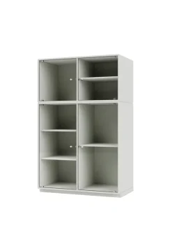 Ripple III Vitrineskab, inkl. ben fra Montana