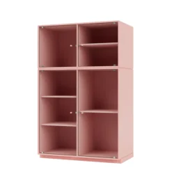 Ripple III Vitrineskab, inkl. ben fra Montana