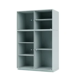 Ripple III Vitrineskab, inkl. ben fra Montana