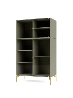 Ripple III Vitrineskab, inkl. ben fra Montana