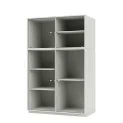 Ripple III Vitrineskab, inkl. ben fra Montana