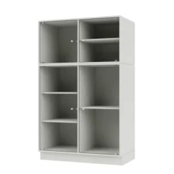 Ripple III Vitrineskab, inkl. ben fra Montana