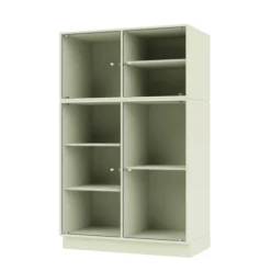 Ripple III Vitrineskab, inkl. ben fra Montana