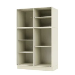 Ripple III Vitrineskab, inkl. ben fra Montana