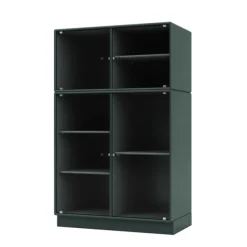 Ripple III Vitrineskab, inkl. ben fra Montana