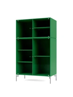 Ripple III Vitrineskab, inkl. ben fra Montana