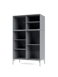 Ripple III Vitrineskab, inkl. sokkel fra Montana