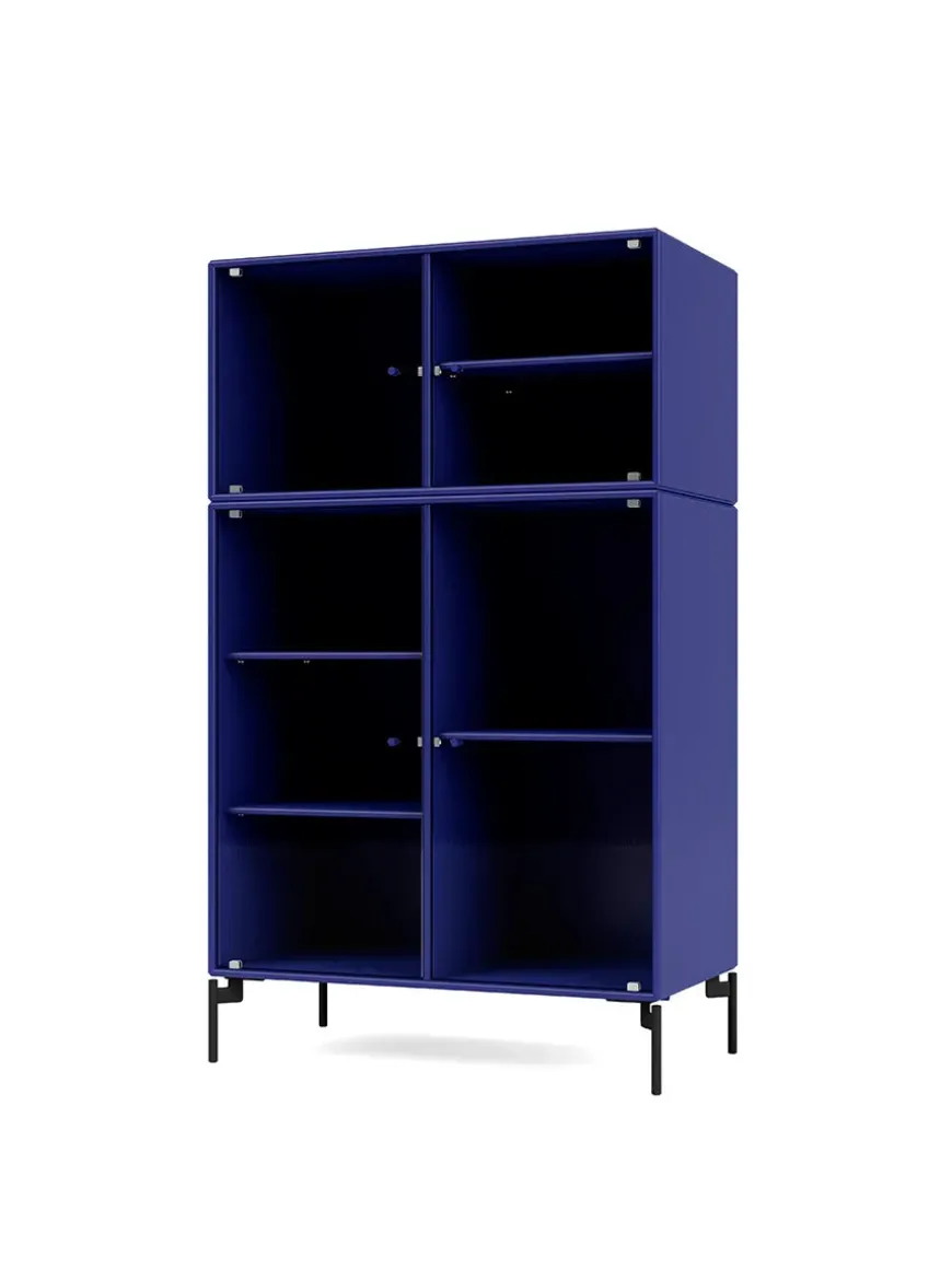 Ripple III Vitrineskab, inkl. sokkel fra Montana