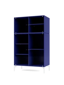 Ripple III Vitrineskab, inkl. sokkel fra Montana