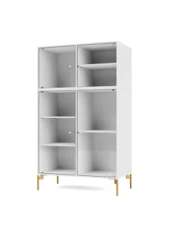 Ripple III Vitrineskab, inkl. sokkel fra Montana